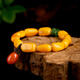 ADRIUS Luxury High-End Beeswax Bracelet Women's DIY Jade Shape-Shaped Amber Chicken Oil Topaz Bead Bracelet Jadeite Beads