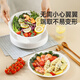 Meiya Disposable Dinner Plate Food Grade 21cm*40 Camping Picnic Fruit BBQ Cake Dip Plate