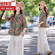 Victorias Stil Chinesische chinesische gestickte gedruckte Leinenanzug für Frauen 2025 Sommer Noble Dame Lose altersreduzierende leichte luxuriöse zweiteilige Hosen rot m