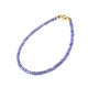 Companion blessing Jingdong Express Tanzanite bracelet for women East China Sea crystal agate jade small sugar cube loose bead necklace bead diameter about 2mm - hand circumference about 14cm