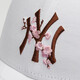 NEW ERA summer MLB NY cherry blossom embroidery trendy brand large label men's and women's hat curved brim baseball hat white S OFM