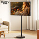 Enlip TV stand mobile computer monitor 360 rotating stand 24-46 inches removable rotatable floor cart display live broadcast screen hanger universal