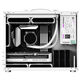 Peninsula Iron Box N4 Portable Small Case Mini MATX Side Transparent 240 Water Cooled Small Size Desktop Computer Main Case White + Aurora ARGB Fan 1 Positive 2 Reverse