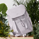 Mah Schafhaus Joint College Student Rucksack Leichtes einfaches Kapazität Schultasche Frauen Rucksack Computertasche reguläre Obsidian Black 18l