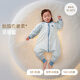 Betis baby sleeping bag, vernix leather constant temperature children's split-leg sleeping bag, infant and toddler anti-kick quilt, autumn and winter medium thickness, Beiyu Blue L
