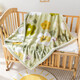 Children's Raschel thickened blanket double-layer thickened baby blanket baby blanket kindergarten autumn and winter air-conditioned fleece blanket fresh and blossoming 200x230cm/about 6.5Jin Jin equals 0.5kg