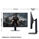 Samsung (Samsung) 27-дюймовый 4K144 Гц IPS широкий цвет gamut e-sports с высоким дисплеем HDR400 Professional Office Office Game Lifting и вращающегося внешнего вида вертикального экрана встроенный динамик 27'4K'144 [S27DG702EC]