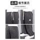 罗蒙（ROMON）天丝牛仔裤男款2025夏季薄款潮牌直筒宽松男士冰丝阔腿休闲长裤子 1048灰色 XL 135-155斤