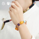 Potala Palace beeswax multi-treasure bracelet crystal southern red amber transfer bead bracelet for men and women beaded birthday gift for boyfriend