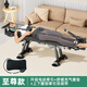 Sauvis lumbar cervical spine stretching correction leg pulling artifact home fitness equipment lumbar disc stretcher upside down inversion machine supreme model waist double straps + inflatable belt