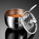 Yupinjia 304 stainless steel seasoning jar seasoning box set seasoning jar seasoning jar round seasoning box household kitchen supplies 304 stainless steel seasoning jar three flavors