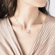 Chow Sang Sang (CHOW SANG SANG) platinum pendant love secret Pt950 heart-shaped pendant (not including necklace) 89841P