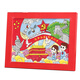 Zhizhou 1er août Jour de l'armée Fabriquée à la main DIY2025 Patriotique Diamond Stickers Children's Material Package Gift Gift Enfilcoten Gatins Dowrows 6187 Patriotique [Cadre en bois + boîte de couleur]