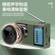 Multi-band radio for the elderly, rechargeable mini audio, portable walkman for the elderly, full-band semiconductor FM radio, FM opera music player, military green