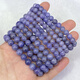 Fat Donglai Quality Tanzanite Bracelet Women's Single Circle Fashion Small Fresh Simple Crystal Jewelry Versatile Gift 1#/6-6.2MM/Round Beads/Single Circle