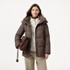 Tambor down jacket women's mid-length removable hood versatile casual winter warm jacket TB5530558Z Smuka 165