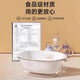 YOUQIN kitchen sink drain basket double layer thickened fruit plate home living room coffee table sink drain basket ivory double layer drain basket upgraded to extra large size