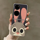 
Yusenyi Yusenyi is suitable for Huawei Pocket2 mobile phone case P50pocket folding screen protective case silver simple cute rabbit oil silver oil edge [simple cute rabbit 3884] Huawei P50PocketS
