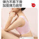 Red bean girls underwear development period anti-bulge thin breathable girl bra primary school children first stage small vest