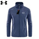 Under Armor sun protection jacket, lightweight summer men's quick-drying hooded outdoor breathable windproof fishing jacket upf50 men's dark gray hooded XL 125-145Jin Jin equals 0.5 kg