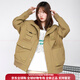 NEW BALANCE多口袋工装防风运动户外工装夹克 男女同款 深棕色 深棕色 L