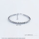 CHINA GOLD pt950 platinum abacus scimitar bead bracelet adjustable women's birthday gift for girlfriend about 13.03g