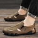 Sandales masculines Summer Pospers Pleach Chaussures de plage Extérieur Sports Style Us qui résistant à grande taille Chaussures Lazy Men's (JL) AS9909 Brown 43