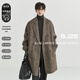 Piaget Zall Camel Wool Blended Double-sided Wool Coat Men's Mid-Length 2025 Autumn and Winter New Commuting Men's Jacket Premium Gray 1st Generation - No Liner L (175)