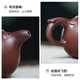Guyuetang Yixing purple clay teapot set, famous handmade purple clay teapot, teapot, Kung Fu tea set, Ruyi Xishi teapot, single pot