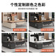 Xinjing simple modern boss office desk and chair combination single office executive desk supervisor manager desk 2.2 meters + side cabinet