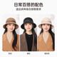 Hengyuanxiang Fisherman Hat Women's Autumn and Winter Warm Hat 2025 New Wool Fashion Versatile Basin Hat Birthday Gift