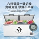 Royalstar Freezer Commercial Large Capacity Full Freezer Horizontal Freezer Household Refrigerated Freezer Dual-purpose Freezer Dual Temperature Commercial Large Freezer Freezer Display Cabinet High Cost-Effectiveness 688 Single Temperature Level One Energy Efficiency Mechanical Temperature Control