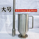Bai Chao stainless steel Tuo Tuo on the nest salt on the mashing artifact for pepper mashing manual beating stick masher thickened 304 stainless steel Stainless steel Tuo Tuo on the nest salt on the mashing artifact for mashing spicy