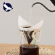 Tonohawk coffee filter paper ear-hanging filter paper hand-brewed coffee powder filter paper conical disposable portable drip filter bag hanging ear filter bag V-shaped 30 pieces + storage bag