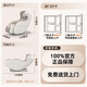 海尔（Haier）按摩椅家用十大品牌小型多功能按摩沙发零重力摇摇椅单人椅生日礼物实用送父母H2-102-WU1