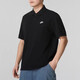Nike (NIKE) short-sleeved T-shirt for men 2025 summer new men's pure cotton simple lapel top sports casual half-sleeved POLO shirt FN3895-010 One fake one compensation 2XL