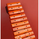 Helen Weir 15-tone red wooden xylophone Orff children's music percussion instrument kindergarten teaching aids 15-tone red wooden xylophone + sheet music