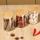 JCZS spice packaging storage box seasoning jar seasoning box kitchen household star anise cinnamon pepper condiment seasoning jar jar large 6 pieces 8.5 caliber 550ml