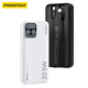 Pinsheng 3C certified power bank comes with dual-wire 20,000 mAh large capacity, can be used on airplanes, 22.5W fast charging mobile power supply, suitable for Apple 17promax, Xiaomi, Huawei white