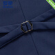 ROMON Father's Day Gift Blue Suit Vest Men's Slim Fit Korean Business Casual Formal Vest Vest Men 221 Dark Blue Four Buttons L 175 Suitable for 115-128 Jin Jin is equal to 0.5 kg or so