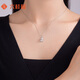 Liuguifu Jewelry Platinum Pendant Mirror Fulu PT950 Platinum Pendant Necklace Pendant PT0600040 1.75g