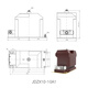 Emerson JDZX10-10 voltage transformer 10KV indoor high voltage cabinet protection high voltage current transformer 0.5/6P required parameters can
