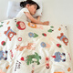 MUJI Class A pure cotton soothing beanie velvet anti-kick quilt sleeping bag all-in-one baby and child autumn and winter thickened warm belly protector Bulla Paradise A side pure cotton B side beanie velvet 70x120cm spring and autumn style about 3Jin Jin equals 0.5kg