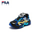 FILA斐乐儿童童鞋跑步鞋2025年冬季新款男女童小童儿童复古跑鞋 黑/斐乐白-BP 32