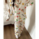 Gong Die Light and Soft Crayon Shin-chan Spring and Autumn Pajamas Couple's Wear Long Sleeve Cartoon Cute Full Print Home Clothes for Men