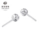 Caibai Jewelry Platinum Earrings Platinum Pt950 Classic Ball Star Laser Earrings Price Approximately 1.00g