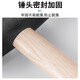 LSNUO Rubber Hammer Home Decoration Hammer Wooden Handle Leather Hammer Floor Tile Hammer Installing Tile Wall Tile Tool Black Rubber Hammer Wooden Handle-Black Rubber Hammer Type 500