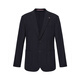 POLOWALK Men's Suit 2025 Autumn New Product Single-breasted Business Gentleman Flat Lapel Men's Suit Jacket Navy M 170/M