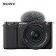 Sony (SONY) Guaranteed Price 11.11 ZV-E10K New Upgraded Standard Lens Kit Black New Kit Lens E PZ 16-50mm F3.5-5.6 OSS II
