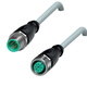 Yue Changsheng Pepperl+Fuchs connecting cable plug V1-W-BK V1-W-2M-PUR V1-W-PG9 male and female connecting cable V1-G-B V1-W-2M-PUR